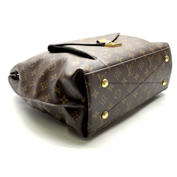 Louis Vuitton Metis Hobo Monogram Shoulder Bag Tote Bag Brown - Picture 4 of 8